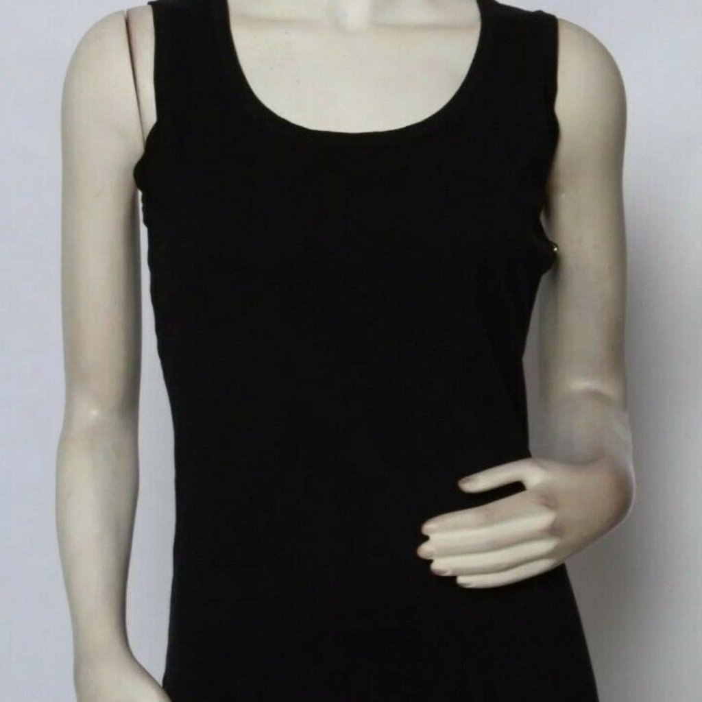 Rondina Etcetera Solid Black Basic Silk Blend Stre